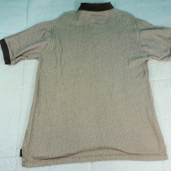 NFL Cleveland Browns Tan/Brown Polo Shirt Large - Picture 2 of 6